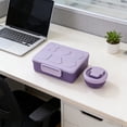 thumbnail image 4 of Bento Lunch Box with Soup Thermo, Leakproof Lunch Food Containers with 4 Compartment, Thermo Insulated Hot Food Jar for Travel Office, 4 of 8