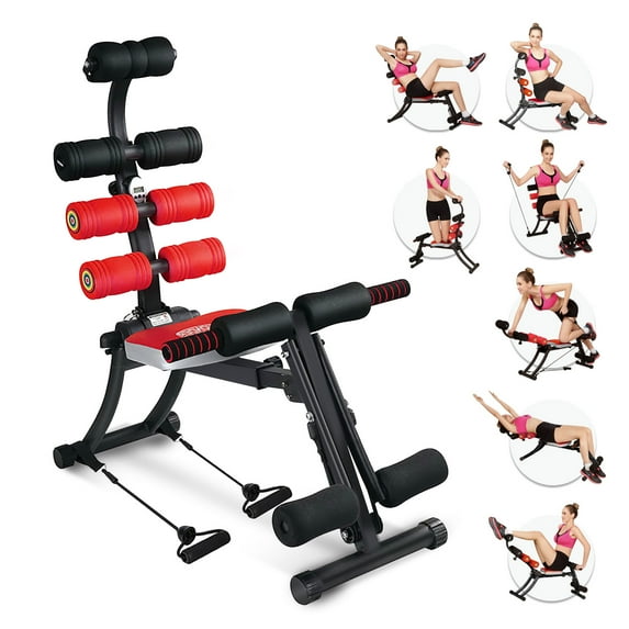 MBB 21 in 1 Wonder Master Core & Abdominal Workout Chair,Foldable & Adjustable Rowing Machine,22 Ways to Exercise,Fitness Equipment for Home Gym Sports