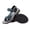Light Blue/Black, variant on Mens Hiking Sandals Arch Support Walking Sandals Athletic Sandals with Loop Straps Summer Outdoor Shoes