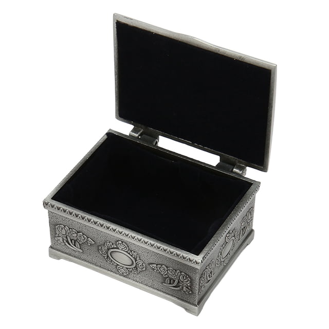 Treasure Trinket Chest,Vintage Jewelry Box Rustproof Retro Trinket Box Jewelry Decorative Box Industry-Leading Standards