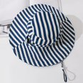 thumbnail image 1 of Sombrero de Pescador Reversible con Estampado de Frutas y Lunares a Rayas for Mujer - Sombrero de Cubo con sombrilla de Doble Cara for Primavera, Verano, Viajes en la Playa al Aire Libre, 1 of 2