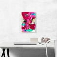 thumbnail image 2 of ARTCANVAS Abstract Pink Red Green Teal Canvas Art Print - Size: 18" x 12" (1.50" Deep), 2 of 9