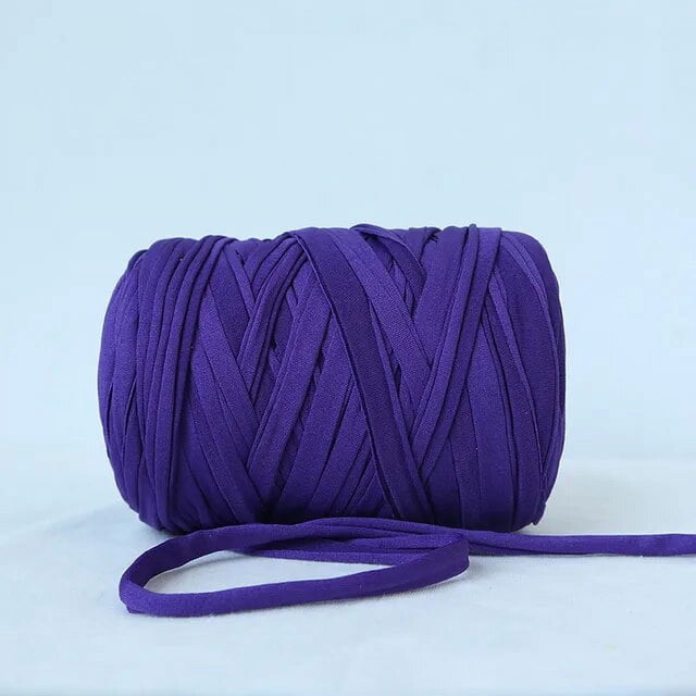 400g/Ball T-shirt Knitting Chunky Yarn Cloth Crochet Threads Handmade DIY Basket Rug HandBag Purse Blanket Freeshipping
