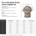 thumbnail image 5 of Yiaed Fashionable Paisley Print Mens Casual Wrinkle Free Shirts Short Sleeve Button Down Summer Stretch Dress Shirt-XX-Large, 5 of 5