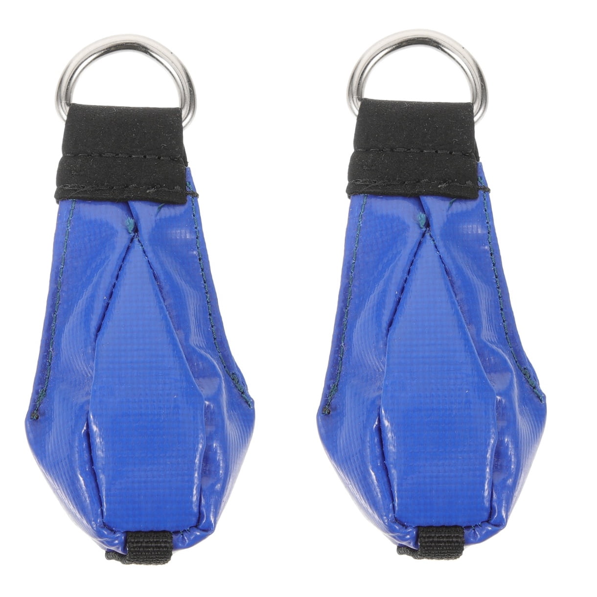 FOMIYES Compact Throw Bag Blue Stainless Steel Multi-Function for Outdoor Climbing 2Pcs