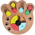 thumbnail image 2 of Perros Juguetes de inteligencia Juego de estrategia Juguete Iq Entrenamiento Interactivo Hide & Seek Comer Alimentación lenta Juego de rompecabezas de madera para mascotas para perros y gatos kaili Sencillez, 2 of 4