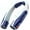 Dark Blue, variant on Max 21 mph Powerful Cooling Airflow Neck Fan: 6 Speeds 6000mAh 8-20H Runtime 360° Airflow Coverage for Full Neck & Face Cooling - Hands-Free Wearable Fan for Outdoor Travel Hiking Hot Flashes -Black