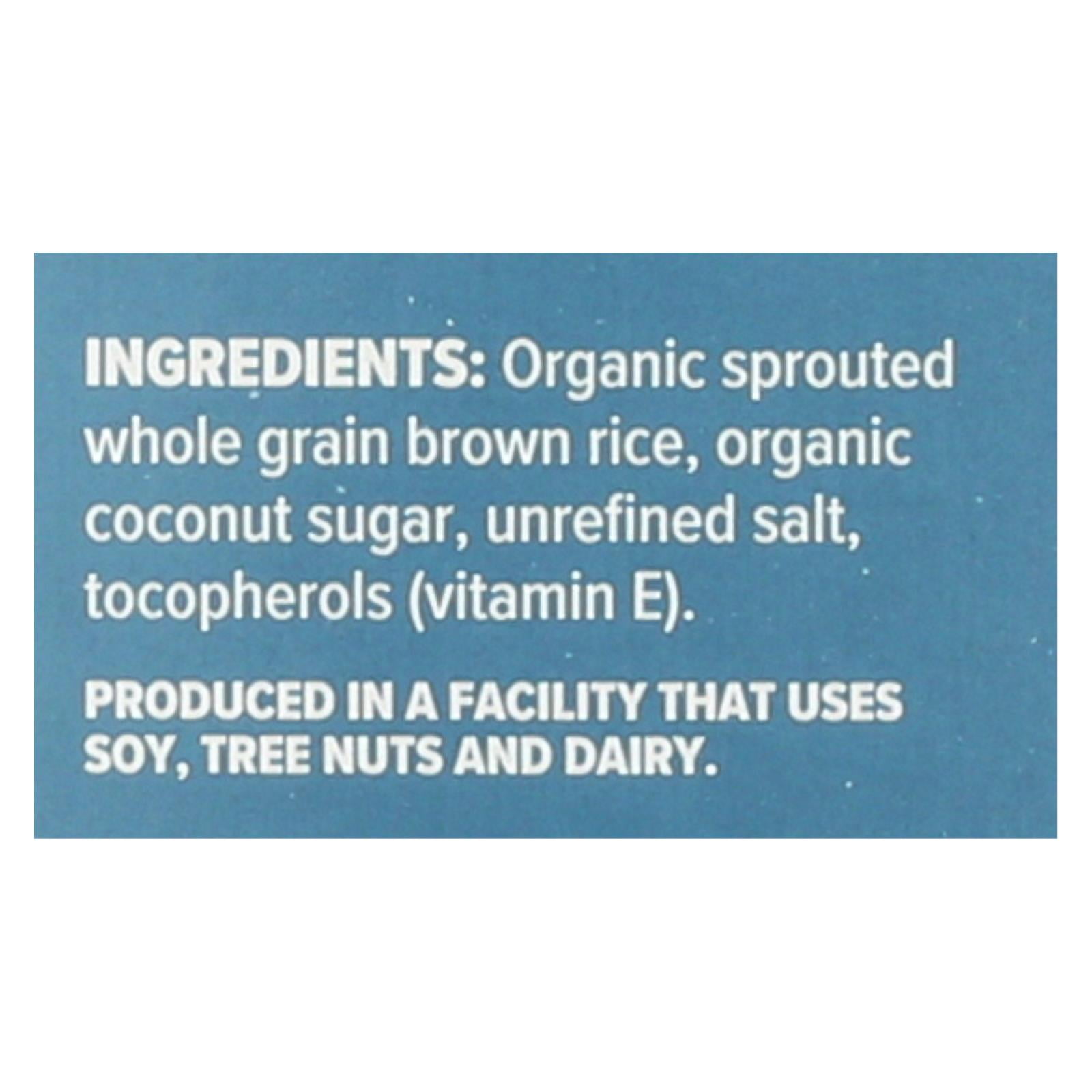 6 Pack : One Degree Organic Foods Sprouted Brown Rice Crisps Cereal -- 8 Oz