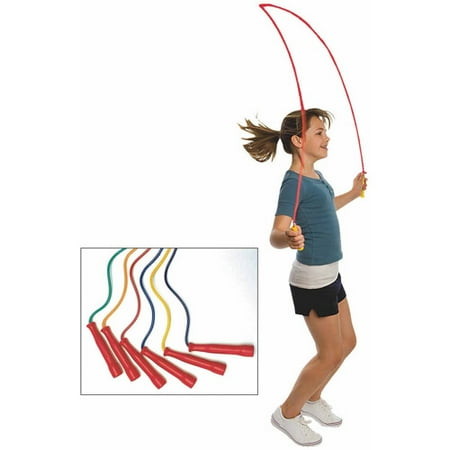 Spectrum Jump Ropes, Set of 6, 7' (Best Jump Rope For Kids)