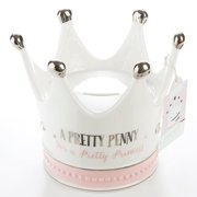 Little Princess Ceramic Crown Bank