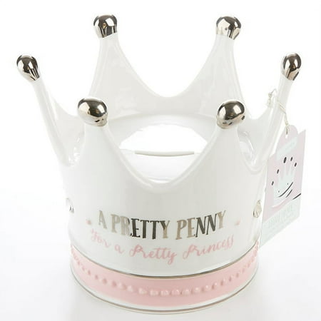 Little Princess Ceramic Crown Bank