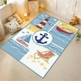 thumbnail image 3 of Dreammotif Sea Rug, Beach Rug, Boat Area Rug, Tropical Area Rug, Sunrise Rug, Sunset Rug, Photo Rug, Blue Rug, Custom Rug, Beach Sunrise Art Rug, 3 of 8