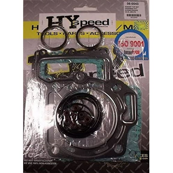HYspeed Top End Head Gasket Kit Suzuki Prairie Brute Force 650 Arctic Cat 650
