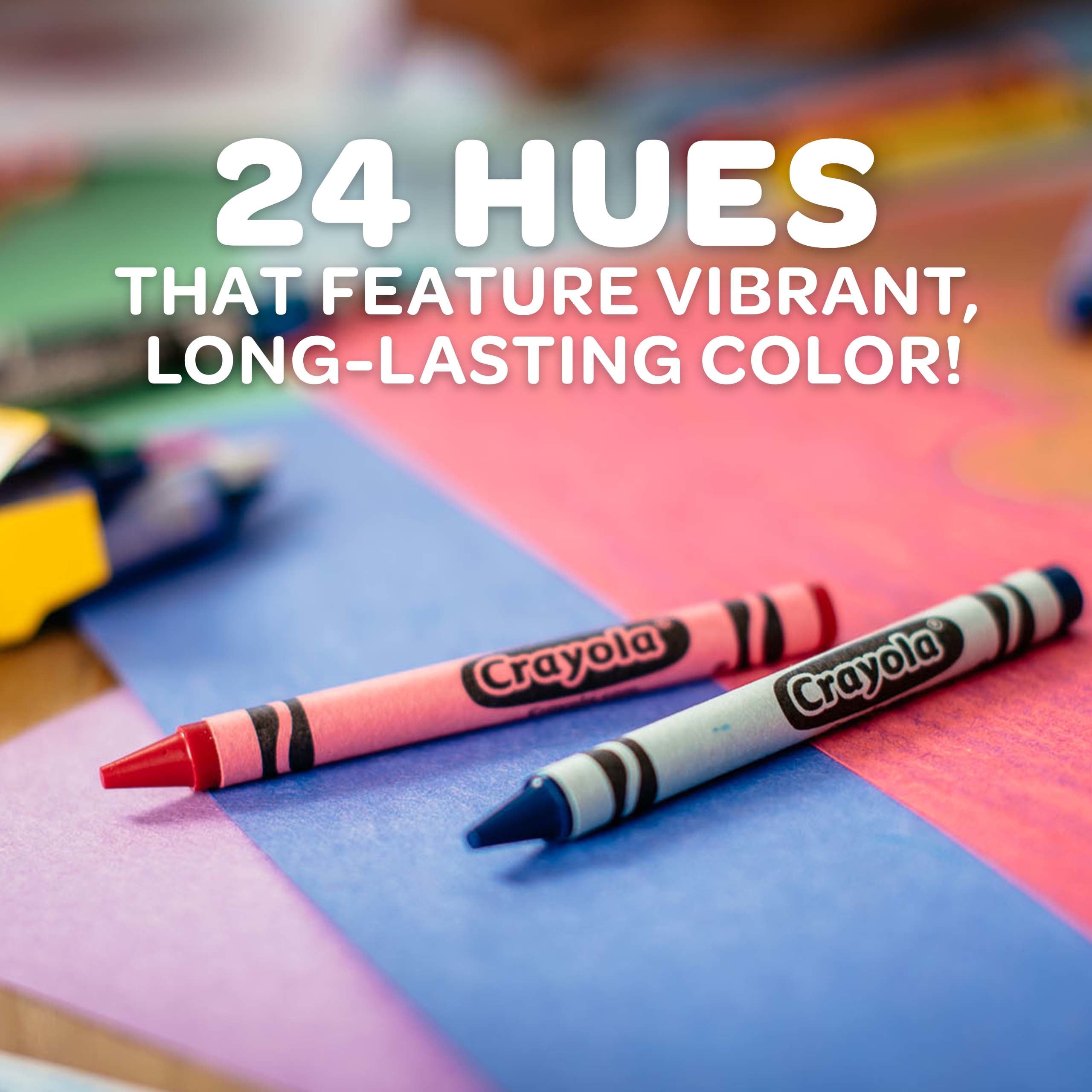 6-Piece Crayon Set - 24 hr