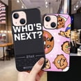thumbnail image 3 of Bts Lindo Teléfono Caso Compatible Para iPhone 11 12 13 Pro X XS XR 7 8 6 Plus SE 2020 BT21 Dibujos Animados Suave TPU Carcasa Negra, 3 of 4