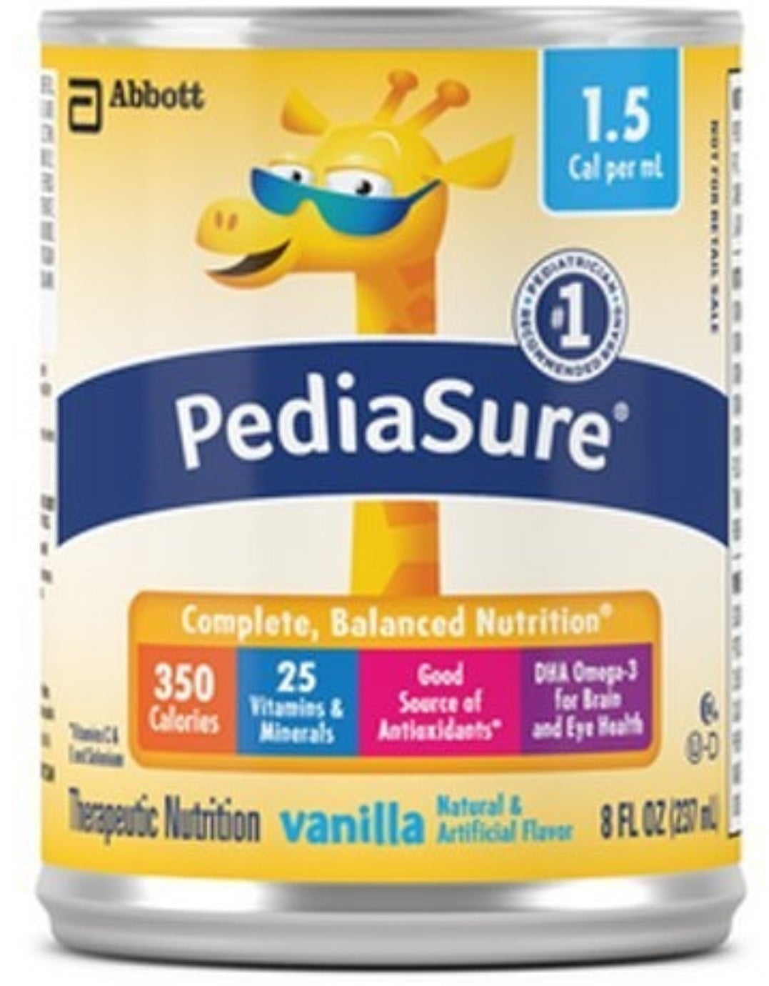 Pediasure Liquid Enteral Formula Institutional Use With Fiber Vanilla Pediasure Liquid Enteral Formula Institutional Use With Fiber Vanilla