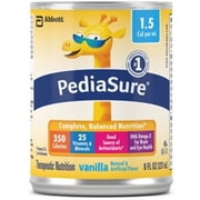 Pediasure Liquid Enteral Formula Institutional-Use With Fiber, Vanilla - 8 Oz / Can