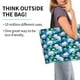 thumbnail image 2 of Disketp Blue Lotus Flower Bolsa Tote Estampada para Mujer, Bolso de Hombro y de Mano para Compras y Viajes, 2 of 8