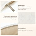 thumbnail image 6 of Unique Bargains Flower Cosmetic Bags Zipper Floral Makeup Bags Women's Makeup Bag Suitable for Coin Lipsticks White, 6 of 7
