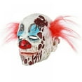 thumbnail image 2 of Halloween Scary Evil Clown Mask Horror Face Zombie Costume, 2 of 4
