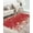 Red, variant on Grey Snowflake Christmas Area Rug 3x5ft Woven Runner Rug,Winter Xmas Snowflake Farmhouse Washable Living Room Hallway Bedroom Kitchen Carpet with Tassels,Indoor Outdoor Throw Door Mat for Entryway