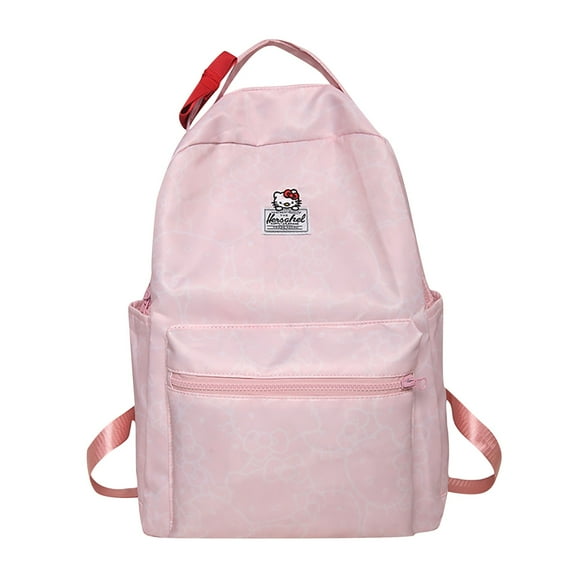Sanrio Backpack Student Travel Backpack, Casual Sanrio Hello Kitty Character Bag Cartoon Style Laptop Backpack, Sanrio Themed Back to School Shoulders Backpack for Commuters and Students
