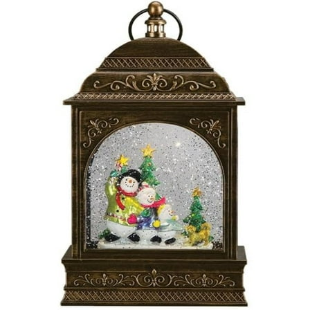 Old World Christmas Snow Family Lantern, Hanging Ornament, Christmas Home D√©cor