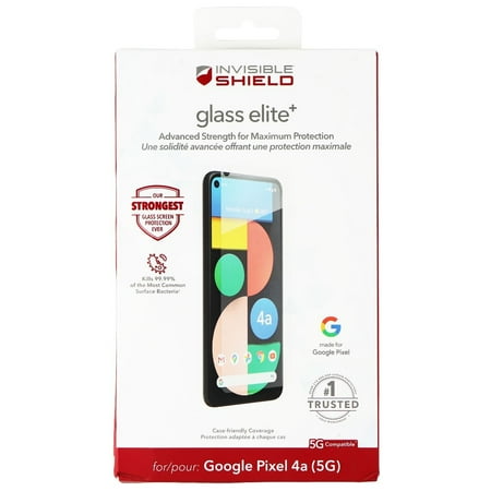 ZAGG Invisible Shield Glass Elite+ Screen Protector for Google Pixel 4a (5G)