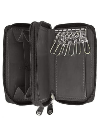 BOLLSLEY Leather Zipper Key Case