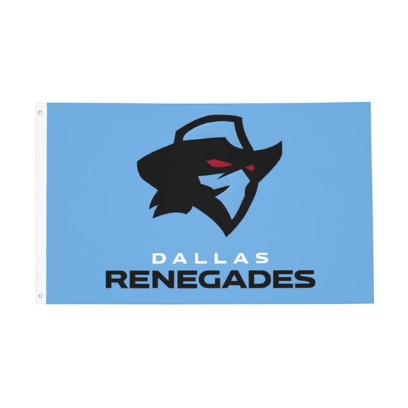 Dallas Renegades Flag 3x5 Ft Double Sided Printed Flags Indoor Outdoor Decorative Banner