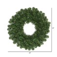 thumbnail image 2 of Vickerman 24" Oregon Fir Artificial Christmas Wreath Unlit, 2 of 2