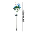 thumbnail image 6 of Wovilon Rose Flower Transparent Butterfly Combination Insert Land Type Solar Lights, Decorative Garden Lanterns, Landscape With Warm White Led Outdoor Lighting For Landscape, Yard, Pathway And Patio, 6 of 7