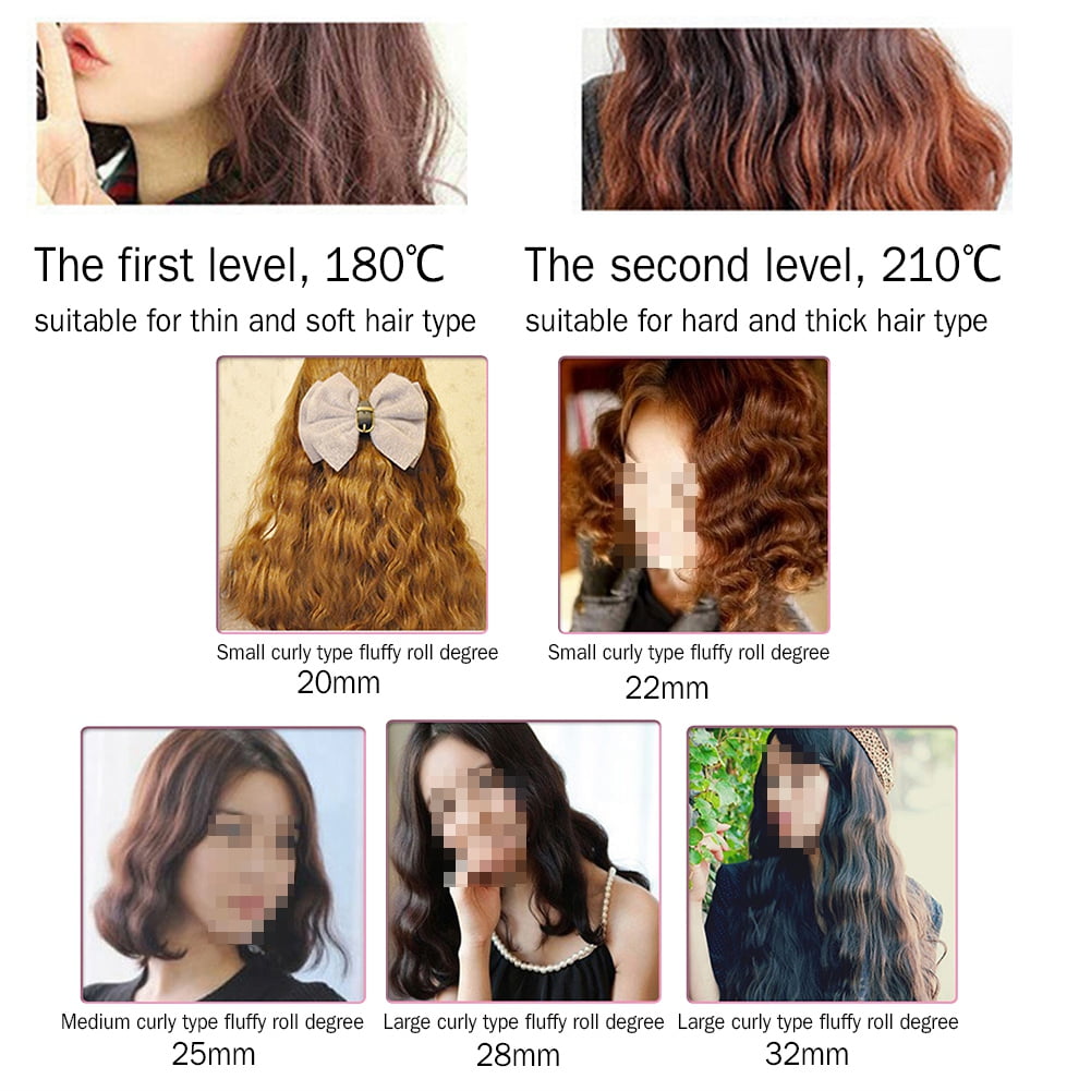 large hair curling iron