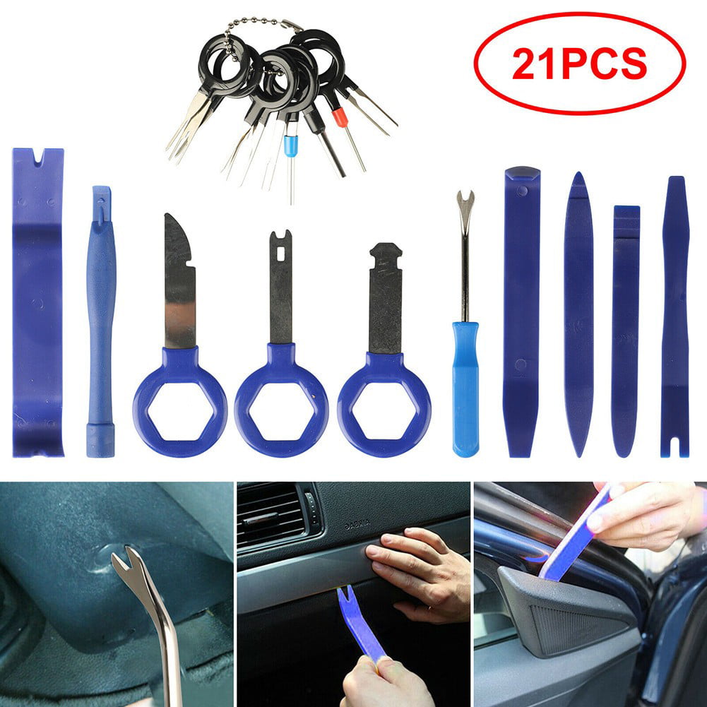 7Pcs/bag Car interior dash radio door clip panel trim open removal tools kit Fad 
