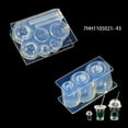 thumbnail image 1 of Handmade Mini Hollow Milk Bottles Cup Straw Silicone Resin Molds Craft Tools, 1 of 3