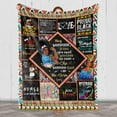 thumbnail image 4 of She is A Black, She is A Queen Blanket for Black Nurse, Medical Professionals Technicians Staff for Birthday, Christmas, Appreciation Super Soft and Warm Blanket, 4 of 6
