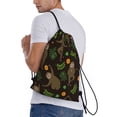 thumbnail image 3 of Kdxio Sloth Doing Yoga Print Drawstring Backpack Bag,Waterproof Draw String Back Sack, Gym Drawstring Bags Swim Bag For Unisex, 3 of 9