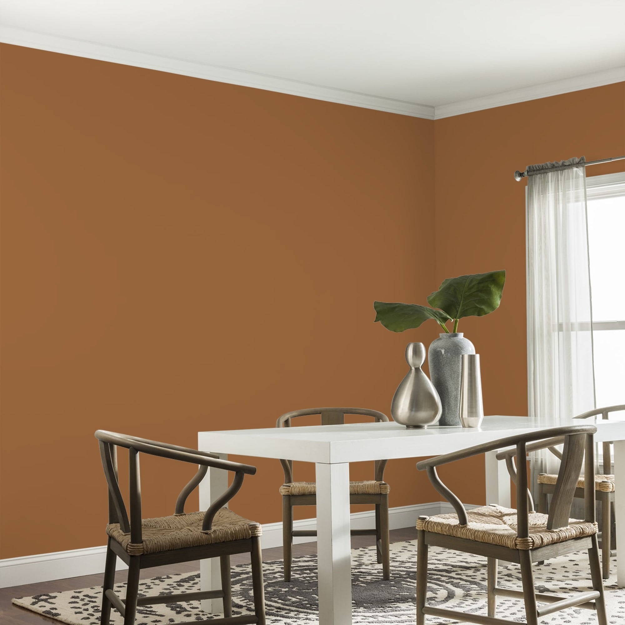 Glidden Fundamentals Ginger / Orange, Eggshell Interior Paint, 1 Gallon