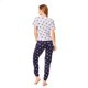 thumbnail image 3 of Pijama Pantalón Blusa Estampado Mujer Corazón Ligera Gris gris CH Incógnita 660033, 3 of 5