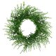 thumbnail image 4 of Guirnalda Guirnalda verde Flores blancas Hojas Decoración Vegetación Artificial para puerta Pared Hogar Boda Yuarrent HA9039-00B, 4 of 6