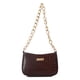 thumbnail image 1 of Bolso de la axila de las mujeres Bolso de la compra del monedero de la PU del patrón del cocodrilo simple (marrón) Likrtyny Para Estrenar, 1 of 9