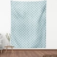 thumbnail image 3 of Ambesonne Modern Fabric by the Yard Upholstery, Pattern with Anchors, 3 Yards, Pale Blue Dark Green, 3 of 4