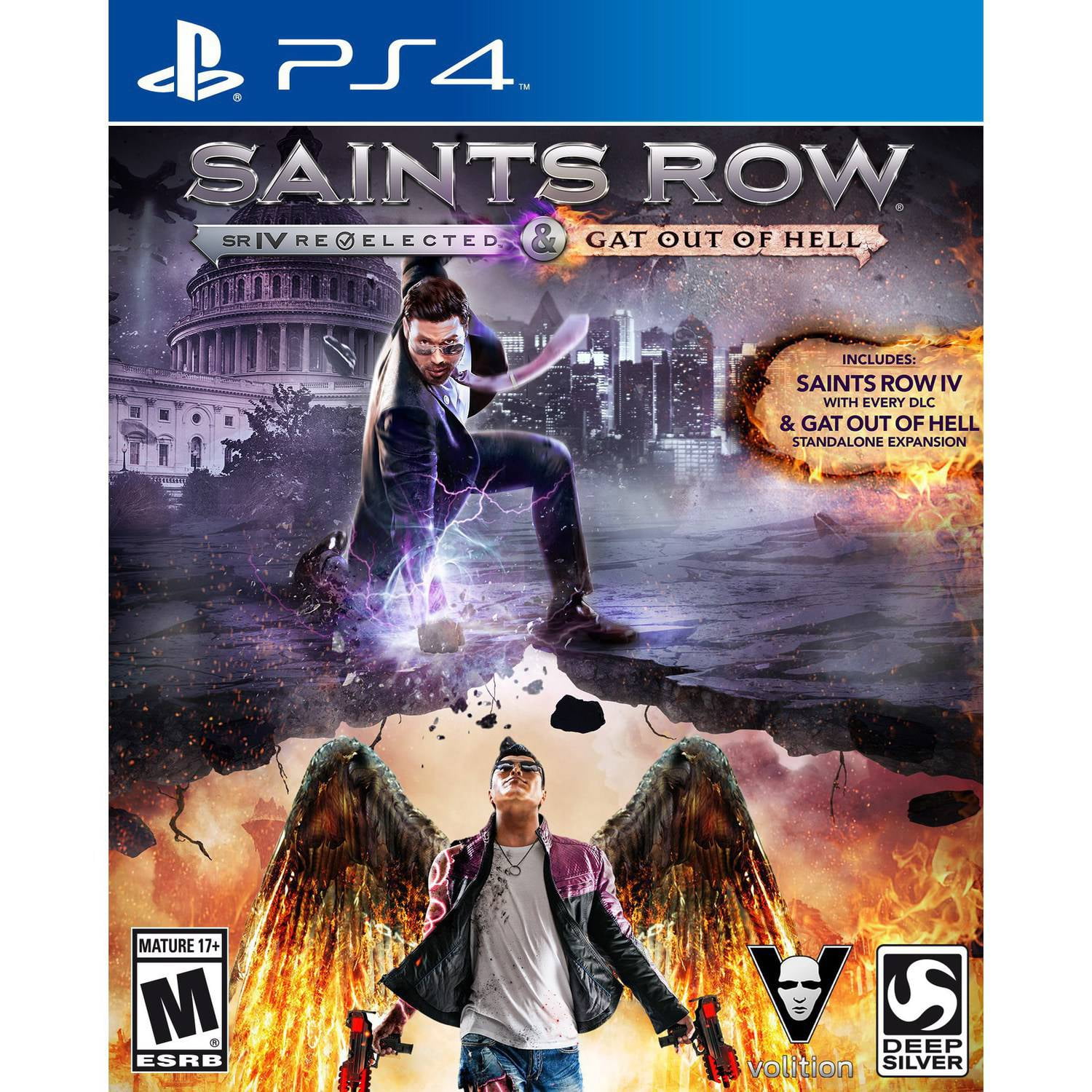 Saints Row Iv Re Elected Gat Out Of Hell Ps4 Walmart Com