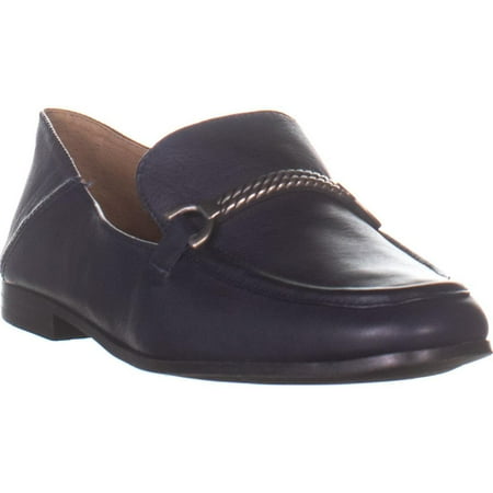 Womens Patricia Nash Fia Slip On Flat Loafers, Navy, 7 US / 37 EU