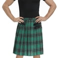 thumbnail image 7 of Vjnyvs Scottish Plaid Kilt Scottish Pleated Tartan Skirt Kilts Clothing Traditional Skirt for Men, 7 of 7