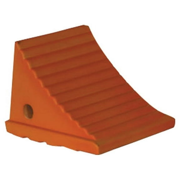 Buyers Flourescent Orange Poly Wheel Chock