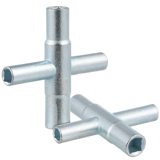 2 llaves de grifo de acero inoxidable para cerrar el agua, llave de grifo, herramienta para válvulas de ducha