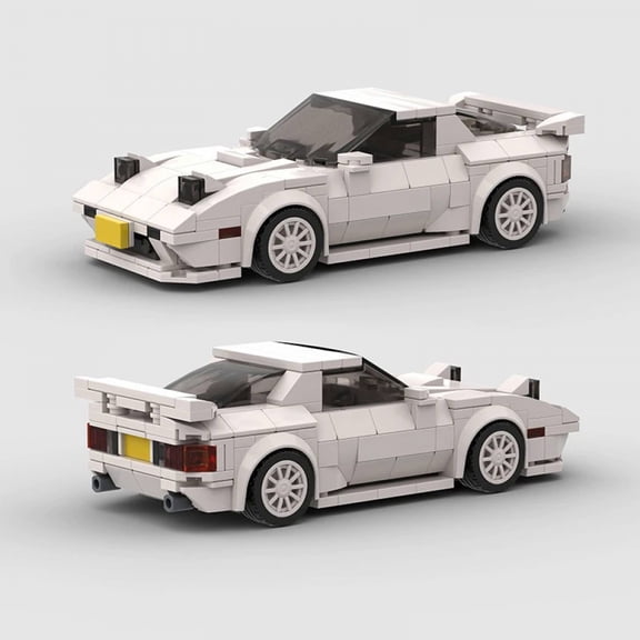 MOC RX-7 City Racing Car Speed Champions Sports Building Blocks Bricks Fast And Furious Supercar Racers Great Vehicles Kits Toys
