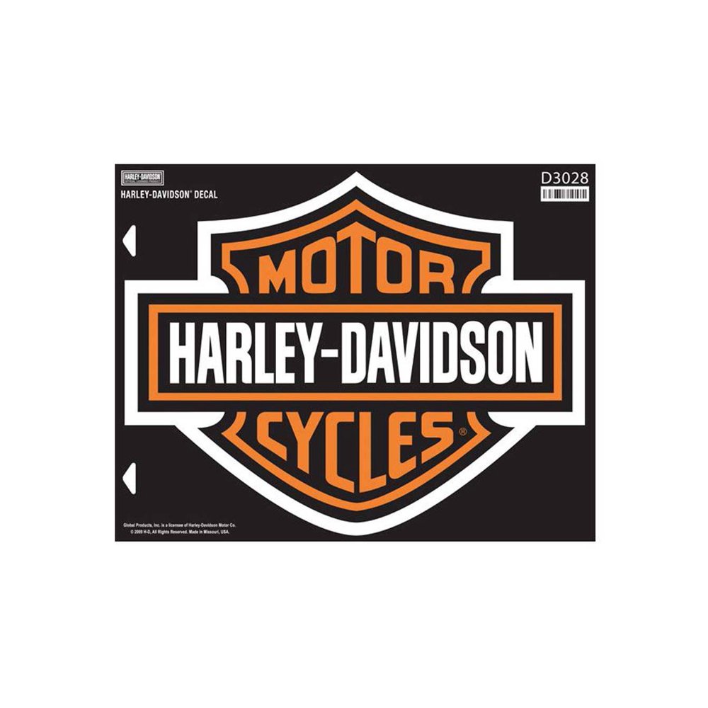 Harley-Davidson Bar & Shield X-Large Decal, X-Large Size Sticker D3028 ...