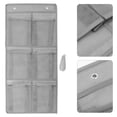 thumbnail image 6 of HONMEET Grey Hanging Shoe Rack Wall Mounted Mesh Organizer for Closet Dorm Room Storage and Space Saving, 6 of 7